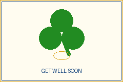 E-card design: Get Well Soon